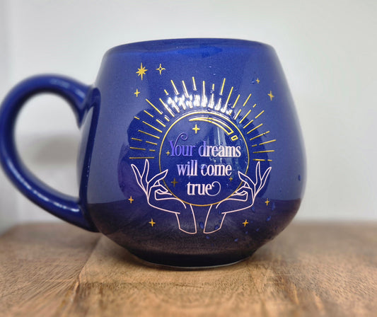 Blue Fortune Teller Colour Changing Mug