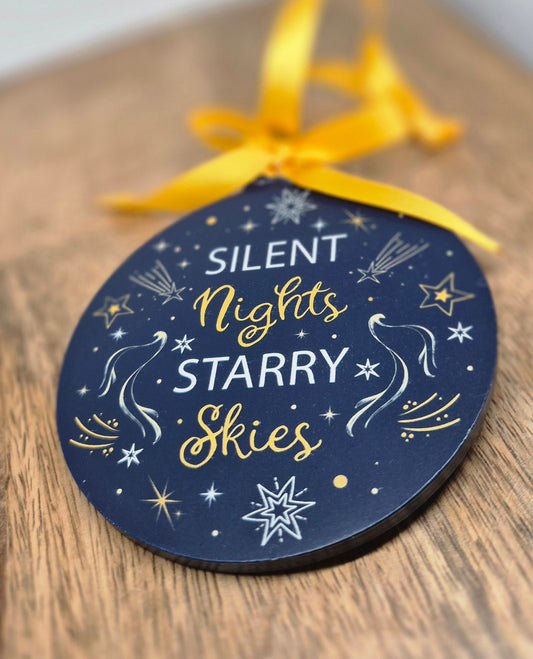 Silent Nights Starry Skies Bauble