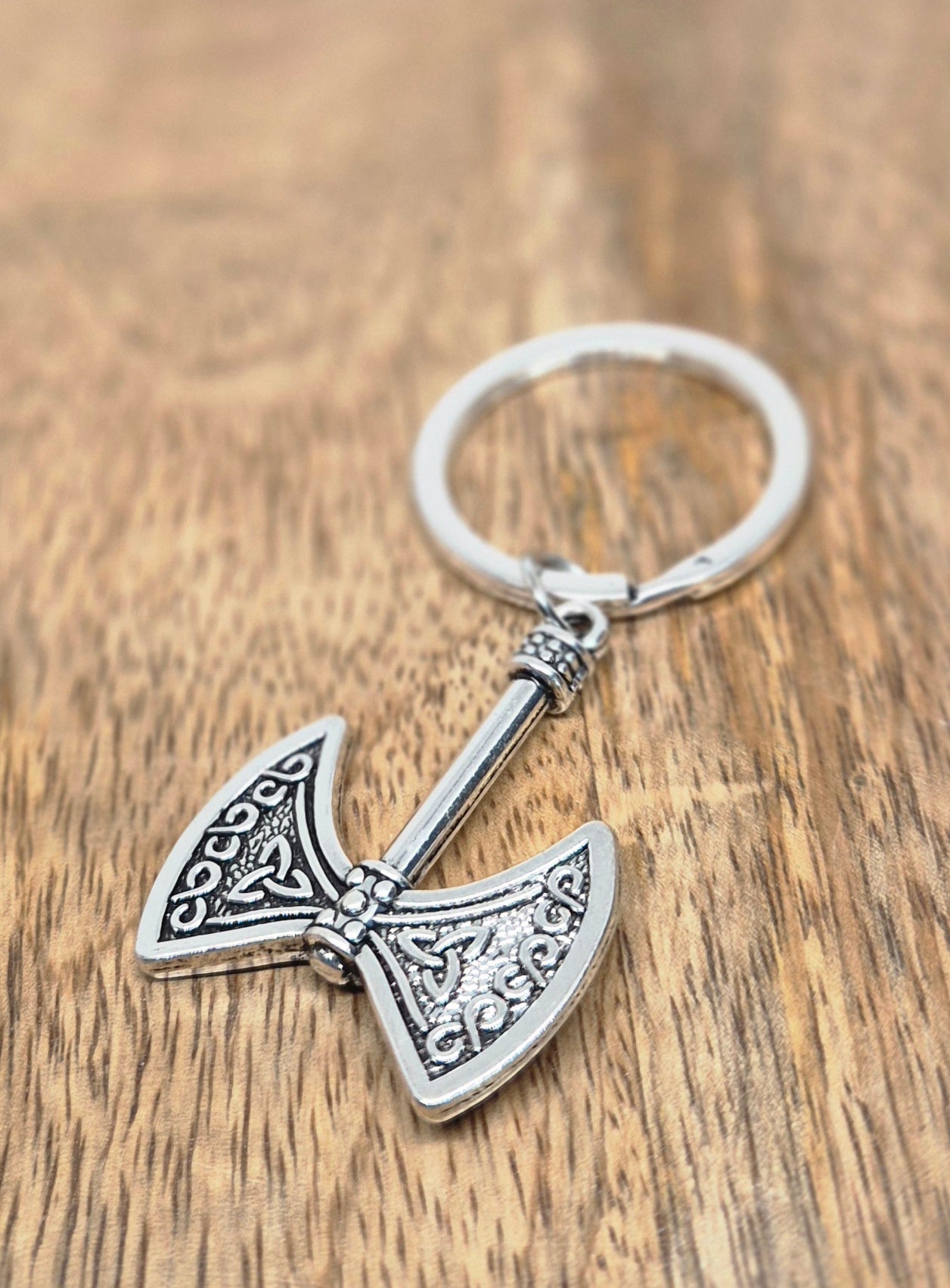 Strength and Power Axe of Valor Keyring