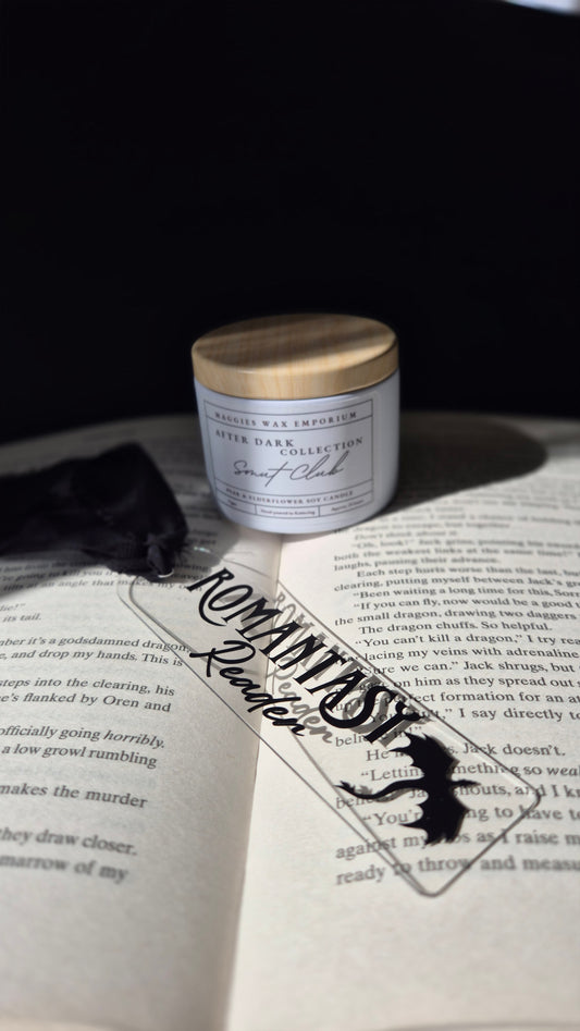 Romantasy Reader Acrylic Bookmark