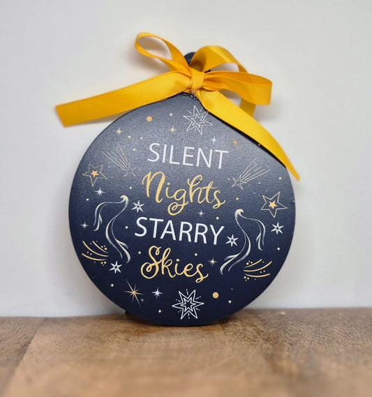 Silent Nights Starry Skies Bauble