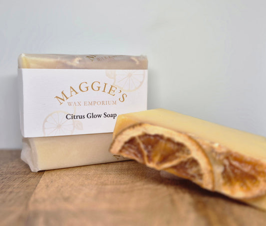Citrus Glow Soap Slice