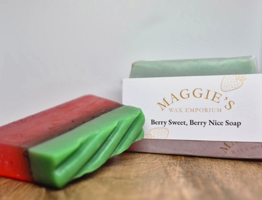 Berry Sweet, Berry Nice Soap Slice