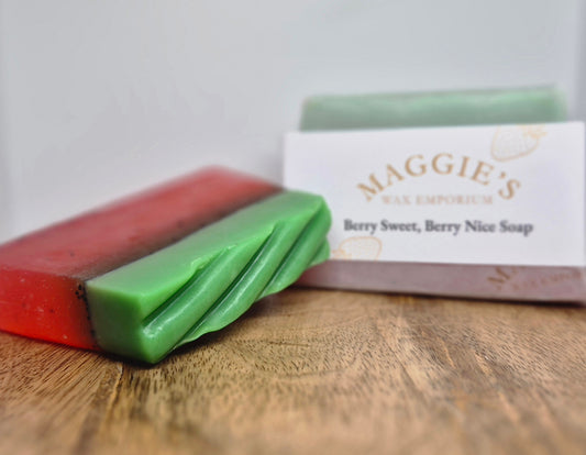 Berry Sweet, Berry Nice Soap Slice