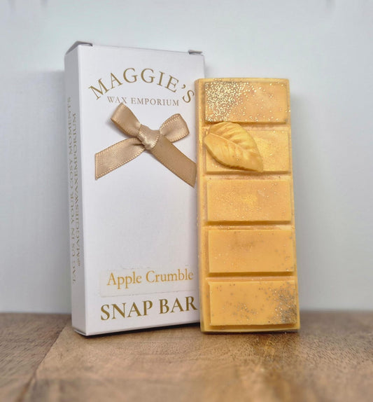 Apple Crumble - Soy Wax Melt Snap Bar