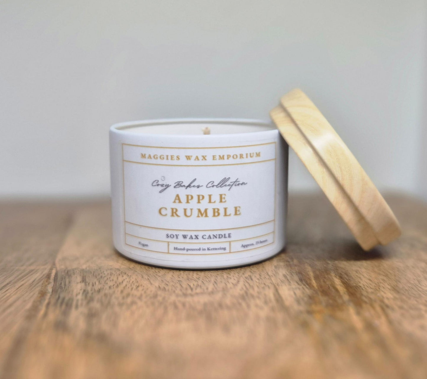 Apple Crumble - Small Tin Candle