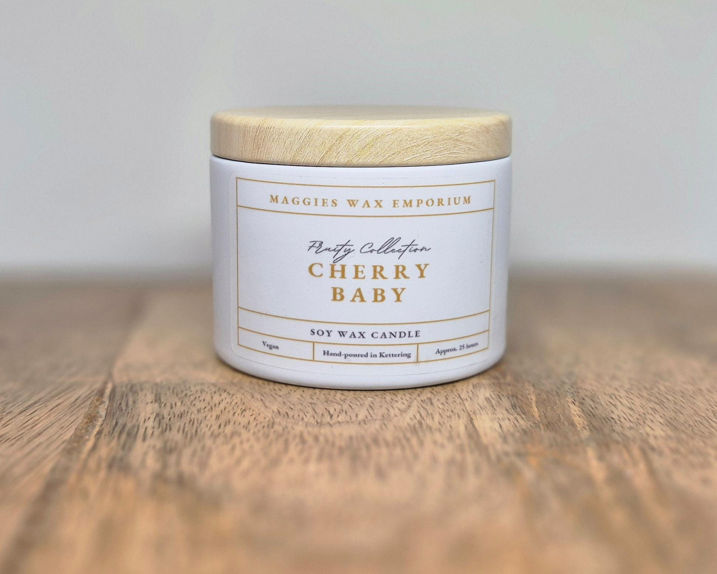 Cherry Baby - Small Tin Candle