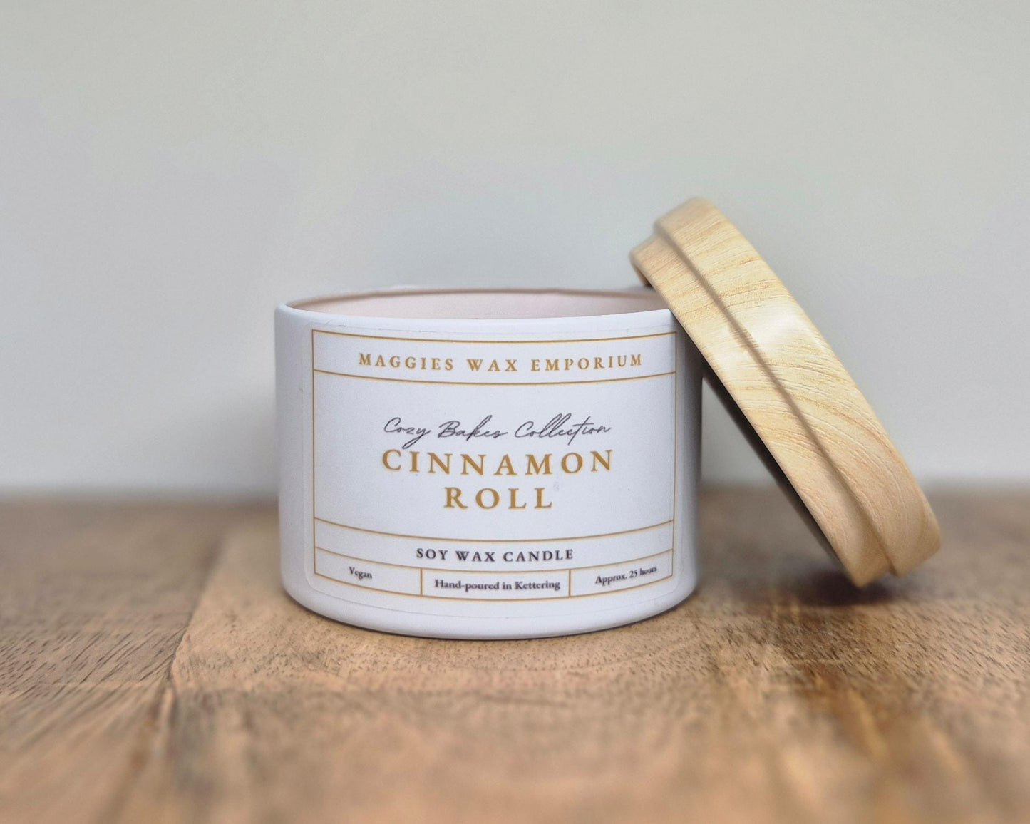 Cinnamon Roll - Small Tin Candle