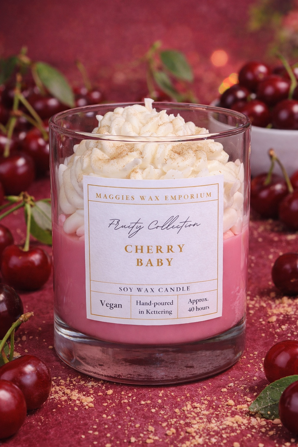 Cherry Baby - Whipped Soy Candle