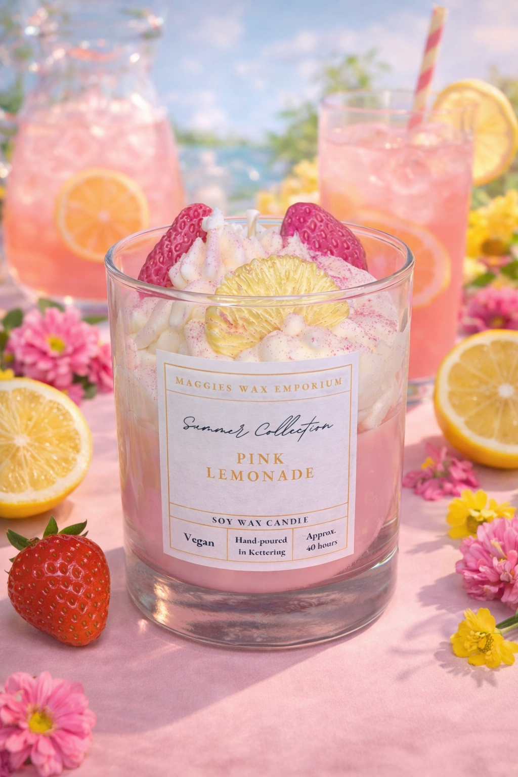 Pink Lemonade - Whipped Soy Candle
