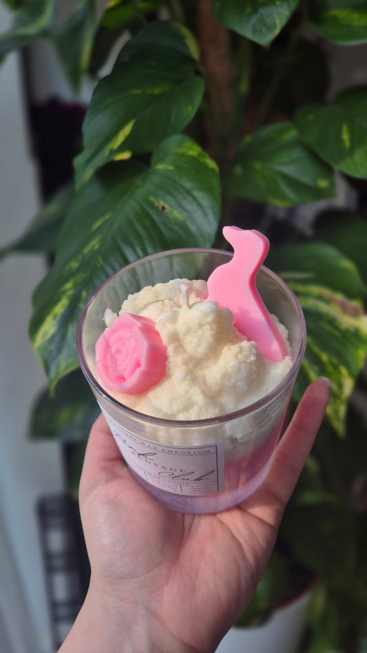 Pink Sausage Club - Whipped Soy Dachshund Dog Glass Candle