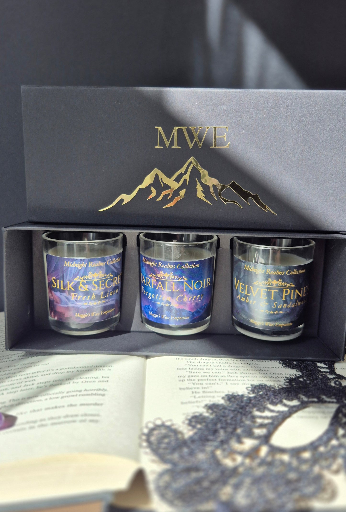 Velvet Pines Small Soy Wax Candle