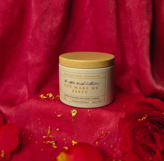 You Make Me Zesty Candle