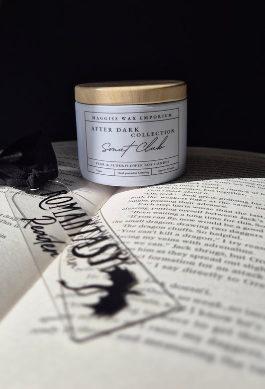 Smut Club Pear & Elderflower Small Soy Candle - After Dark Collection