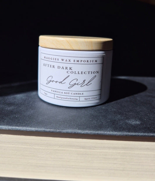 Good Girl Vanilla Small Soy Candle - After Dark Collection