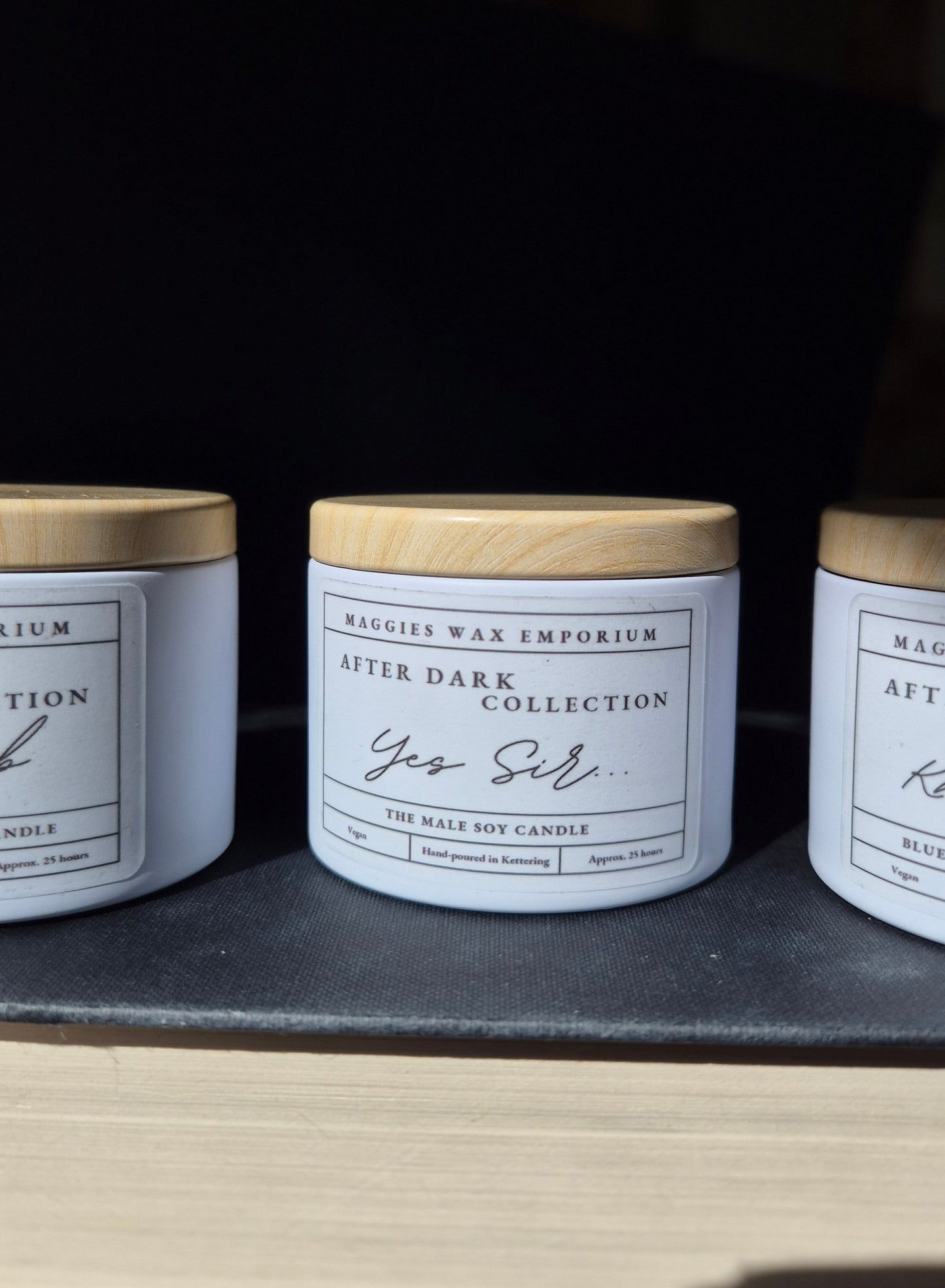 Yes Sir The Male Small Tin Candle - After Dark Collection