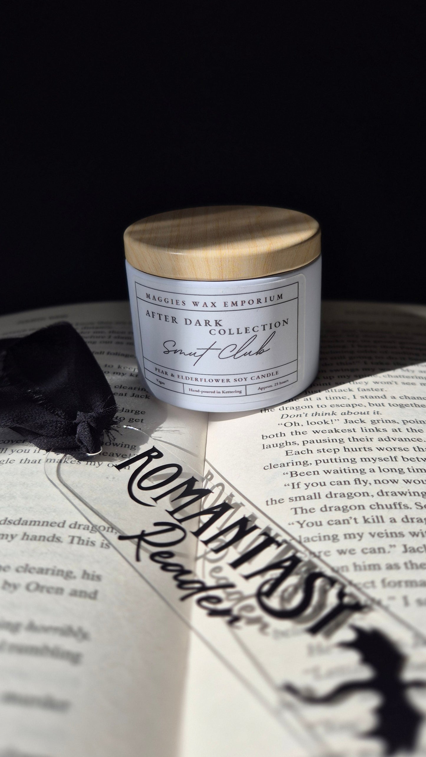 Smut Club Pear & Elderflower Small Soy Candle - After Dark Collection