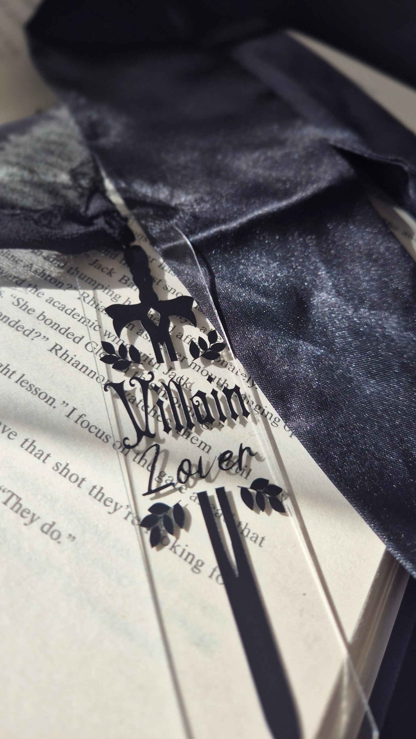 Villain Lover Acrylic Bookmark