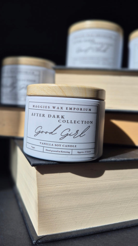 Good Girl Vanilla Small Soy Candle - After Dark Collection